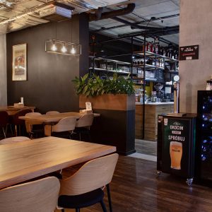 Lokal Giona wnętrze